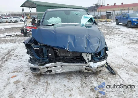 2021 Ram 1500 Big Horn 4X4 6'4 Box из США, поврежденный, VIN 1C6SRFBT7MN799350